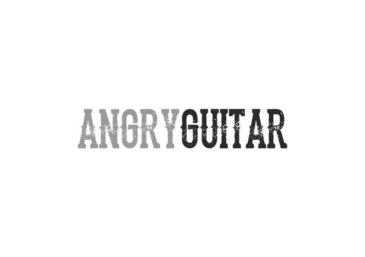 AngryGuitar - Краткая версия на белом фоне