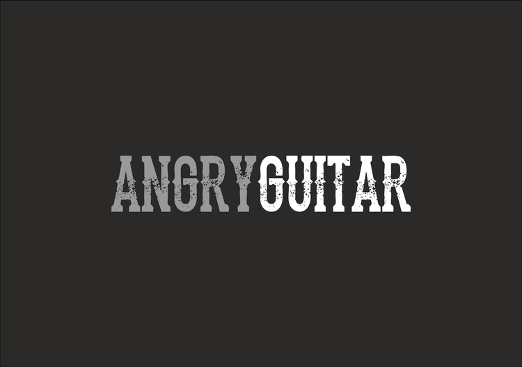 AngryGuitar - Краткая версия на тёмном фоне